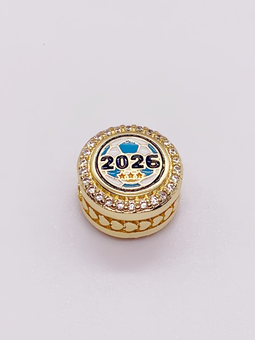 Pandora Argentina 2026 Soccer Ball Engraved Charm
